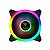Kit Fan 4 Unidades Gamdias Aeolus RGB 120mm com Controlador - M2-1204R - Imagem 2