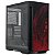 Gabinete Gamer Redragon Infernal Dragon Strafe S/Fan S/Fonte MidTower ATX Vidro Temperado Preto E Vermelho - GC-706IF - Imagem 3