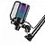 Microfone Gamer Fifine SuperFrame Edition SFM1 RGB USB Preto Sensor Tap-To-Mute Braço Articulado - SFM1 - Imagem 5