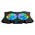 Suporte Gamer Para Notebook C3Tech RGB Até 17.3" Display LCD 2 Fans - NBC-400BK C3TECH - Imagem 2