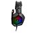 Headset Gamer Fortrek Black Hawk RGB Drivers 50mm P2 + USB Microfone Preto - Imagem 4