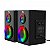Caixa de Som Gamer Redragon Orchestra GS811 RGB Stereo 2.0 USB 3.5mm/Bluetooth Preto - GS811 - Imagem 1