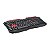 Teclado Gamer Fortrek GK706 Spider USB ABNT2 Plug & Play Preto/Vermelho - Imagem 3