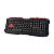 Teclado Gamer Fortrek GK706 Spider USB ABNT2 Plug & Play Preto/Vermelho - Imagem 2