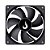 Kit 3 Cooler Fan Rise Mode 120mm 12v Preto - RM-BK-01-FB - Imagem 3