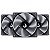 Kit 3 Cooler Fan Rise Mode 120mm 12v Preto - RM-BK-01-FB - Imagem 1