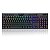 Teclado Mecânico Redragon Horus Switch Marrom USB Full Size Preto - K619-RGB - Imagem 1