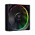 Kit 3 Fans Gamdias Aeolus M3 1203R ARGB 120mm Com Controladora Preto - Aeolus M3-1203R - Imagem 2
