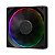 Kit 3 Fans Gamdias Aeolus M3 1203R ARGB 120mm Com Controladora Preto - Aeolus M3-1203R - Imagem 4