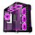 Gabinete Gamer Rise Mode Galaxy Glass S/Fan S/Fonte MidTower Lateral/Frontal Vidro Temperado Preto - RM-GA-GG-FB - Imagem 3