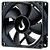 Cooler Fan Rise Mode Black 80mm 12v Preto - RM-BK-02-FB - Imagem 1