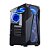 Gabinete Gamer Rise Mode X4 Glass S/Fan S/Fonte Barra De LED RGB Lateral Vidro Fumê Preto - RM-X4-04-FB - Imagem 1