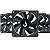 Kit 5 Cooler Fan Rise Mode Black 80mm 12v Preto - RM-BK-02-FB - Imagem 1