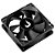 Kit 5 Cooler Fan Rise Mode Black 80mm 12v Preto - RM-BK-02-FB - Imagem 3
