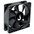 Kit 5 Cooler Fan Rise Mode Black 80mm 12v Preto - RM-BK-02-FB - Imagem 4