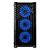 Gabinete Gamer Rise Mode X1 S/Fan S/Fonte MidTower ATX Vidro Temperado Preto - RM-X1-01-FB - Imagem 4