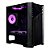 Gabinete Gamer Rise Mode X1 S/Fan S/Fonte MidTower ATX Vidro Temperado Preto - RM-X1-01-FB - Imagem 3