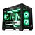 Gabinete Gamer Segotep Lumi II 3Fans S/Fonte MiniTower M-ATX Vidro Temperado Preto - SEG-CASE-LUM - Imagem 1