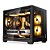 Gabinete Gamer Segotep Lumi II 3Fans S/Fonte MiniTower M-ATX Vidro Temperado Preto - SEG-CASE-LUM - Imagem 2