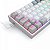 Teclado Mecânico Gamer Redragon Fizz Lunar Dawn RGB USB 2.0 60% Switch Azul Branco e Cinza - K617-RGB-WG - Imagem 6