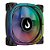 Kit 3 Fans Rise Mode Aura Pro Black ARGB 120mm Preto - RM-AUB-02-ARGB - Imagem 2