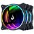Kit 3 Cooler Fan Rise Mode Laser ARGB 120mm Led - RM-RGB-05-5V - Imagem 2