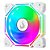 Cooler Fan Rise Mode Hex Tornado 120mm ARGB Branco - RM-H-ARGB-TOR-W - Imagem 1