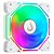 Cooler Fan Rise Mode Hex Tornado 120mm ARGB Branco - RM-H-ARGB-TOR-W - Imagem 2