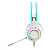 Headset Gamer Redragon Scream RGB P2+USB 40mm Branco - H231W-RGB - Imagem 2