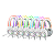 Headset Gamer Redragon Scream RGB P2+USB 40mm Branco - H231W-RGB - Imagem 4