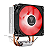 Cooler Para Processador Gamdias Boreas E1-210 LED Vermelho 92mm Intel/AMD Preto - Imagem 1
