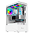 Gabinete Gamer Hayom 3 Fans S/Fonte MidTower ATX Vidro Temperado Branco - GB1793 - Imagem 1