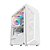 Gabinete Gamer Hayom 4 Fans S/Fonte Mid Tower ATX Vidro Temperado Branco - GB1733 - Imagem 1