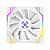 Cooler Fan Fortrek Frosty Rainbow 120mm 1200 RPM Branco - 83901 - Imagem 3
