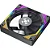 Cooler Fan Fortrek Frosty Rainbow 120mm 1200 RPM Preto - 83900 - Imagem 2