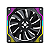 Cooler Fan Fortrek Frosty Rainbow 120mm 1200 RPM Preto - 83900 - Imagem 3