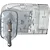 Protetor Contra Surtos Elétricos Clamper DPS 2P 20A Pocket Fit Transparente - 84865 - Imagem 2
