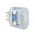 Protetor Contra Surtos Elétricos Clamper DPS 3P 10A 120/220V Transparente - 84881 - Imagem 3