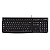 Teclado Logitech K120 Com fio USB Resistente à Respingos Plug And Play ABNT2 - K120 - Imagem 1