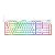Teclado Mecânico Redragon Low Profile Horus Switch Brown USB Branco - K619W-RGB - Imagem 1