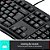 Combo Teclado e Mouse Logitech com fio USB Resistente à Respingos e Layout ABNT2 - MK120 - Imagem 6