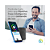 Smart Luminária De Mesa Positivo RGB Wi-Fi 5W Alexa ou Google Assistente Touch Preto - Imagem 7