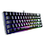 Teclado Gamer Fortrek Fearless 65 Compact Rainbow Membrana ABNT2 65% Preto - Imagem 2