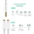 Cabo Divisor Áudio Simultâneo Ugreen Macho P/ 2 Fêmea 3.5mm Branco - 5915 - Imagem 3