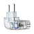 Protetor Contra Surtos Clamper DPS 2P 10A Pocket Fit 127/220V Transparente - 84862 - Imagem 2