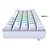 Teclado Mecânico Gamer Rise Mode GM1 RGB Switch Blue Branco - RM-TCM-GM1-WBLUE - Imagem 6