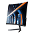 Monitor Gamer Bluecase Optigamer Pro 23.8" Curvo VA FHD 100Hz 5ms HDMI/VGA Preto - BM24FFH3GC - Imagem 2