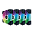 Kit 4 Cooler Fan Hayom FC1306 RGB 120mm 12cm S/Controladora - FC1306 - Imagem 1