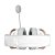 Headset Gamer Redragon Luna Lunar White Open Back 53mm 30000Hz - H540W - Imagem 6