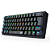Teclado Mecânico Gamer Redragon Fizz RGB Switch Azul 60% USB-C 2.0 Preto -  K617-RGB-B - Imagem 3